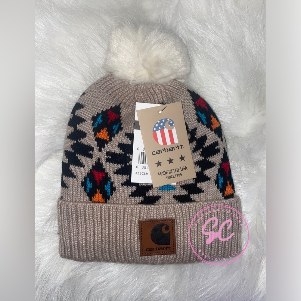 Aztec Tan Carhartt Beanie